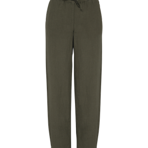 Eco-friendly Ladies' Linen Washed Effect Trousers, miniatyr 1